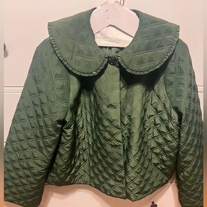 NWT- Hill House Home-XL- The Blake Jacket-Leaf Green